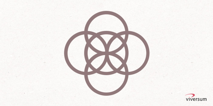 Keltisches Symbol Rad des Seins